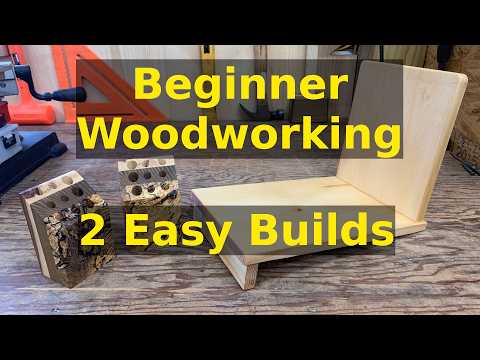 2 Easy Woodworking Projects For Any Beginner