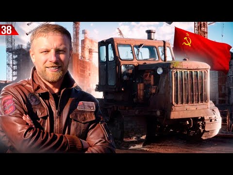 Восстановленный бульдозер Т-100М: советская мощь 1968 года