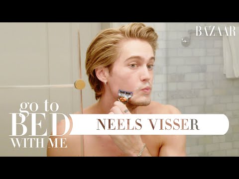 Neels Visser's Nighttime Skincare Routine | Go To Bed With Me | Harper's BAZAAR