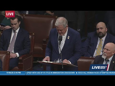 Rep. Norman pushes to censure democrat over Epstein messages