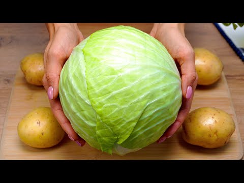 Nur Kartoffeln und Kohl! Das Rezept meiner Tante aus dem Dorf hat alle überrascht! Sehr lecker!