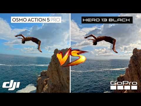 THE BEST COMPARISON: DJI Osmo ACTION 5 Pro vs GoPro HERO 13 Black
