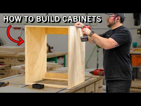 How To Build DIY Cabinets // Cabinet Building Basics (No Glue)