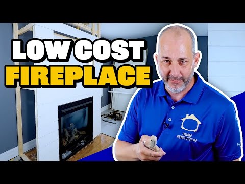 How to Make a Shiplap Fireplace