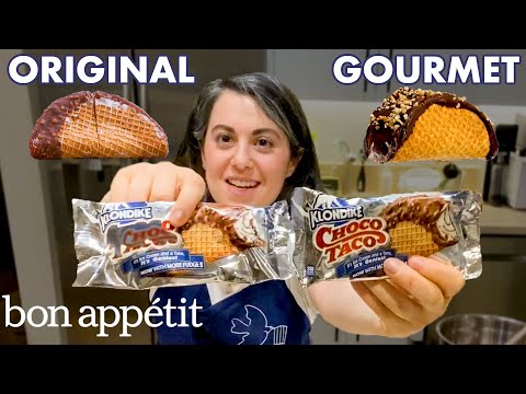 Pastry Chef Attempts to Make Gourmet Choco Tacos Part 2 | Gourmet Makes | Bon Appétit