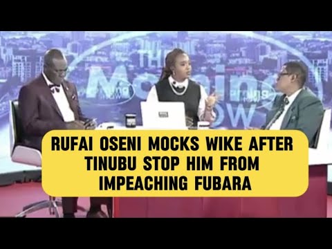 Wike In Tears After Tinubu Stops Him From Impeaching Fubara —Rufai, Dr Abati, Ayo React