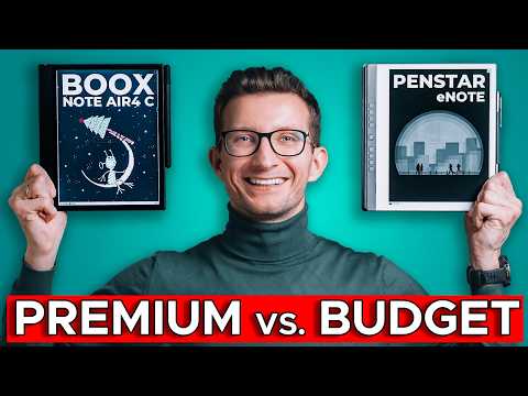 Boox Note Air 4C vs. Penstar eNote. Why Spend $500 on E-Ink Tablet? Let’s See If It’s Worth It!