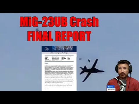 What Caused the August 2023 MiG-23 Crash?  NTSB Report Released