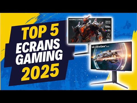 Les MEILLEURS ECRANS GAMER en 2025, rapport QUALITE/PRIX !