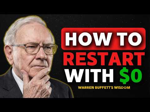 Warren Buffett: How To Restart Your Financial Life With $0.