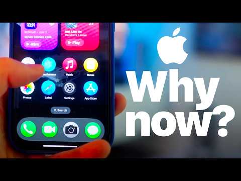 Apple's BIGGEST risk in years! iOS 26