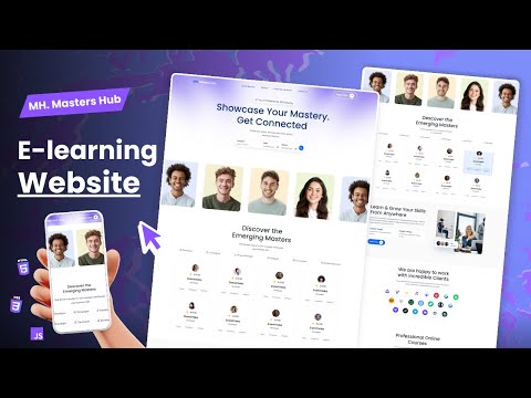 Build a STUNNING Responsive Education Website in 2025