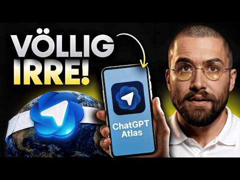 OpenAIs „Atlas” KI-BROWSER frisst das INTERNET! Neue ChatGPT Funktionen & weitere KI-News