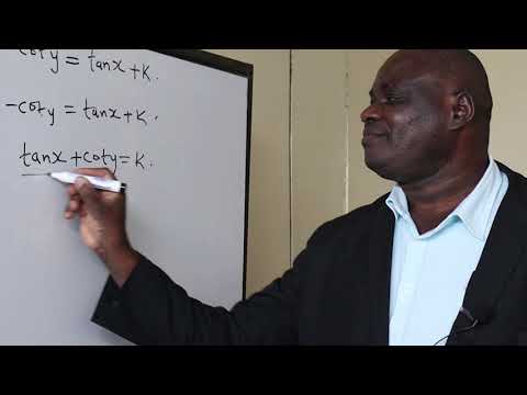 ORDINARY DIFFERENTIAL EQUATIONS PART 1