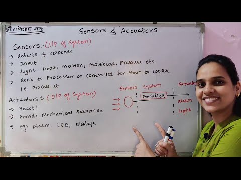 Sensors & Actuators in Hindi