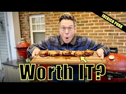 How have I not tried Iberico Pork (the wagyu of pork) before? All time BEST pork chop