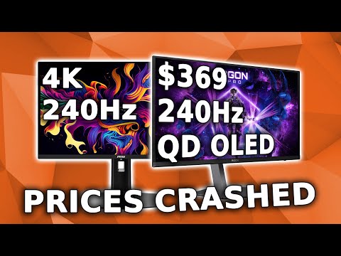 Total OLED Price Collapse (4K & 1440p Monitors)