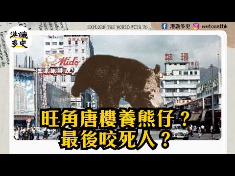 【香港動物園】香港都有熊咬死人？由兵頭花園養熊到旺角唐樓發現熊蹤？點解以前咁多人偷養熊？