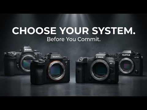 How To Pick a Camera Brand in 2026: Sony vs Canon vs Nikon vs Fuji