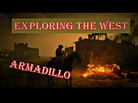 Red Dead Redemption 2 Gameplay Free Roam -  Visiting Armadillo