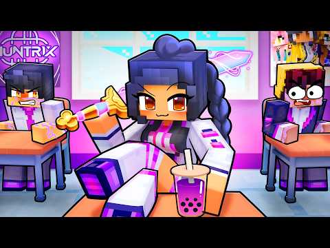 ONE GIRL at an ALL K-POP DEMON School!