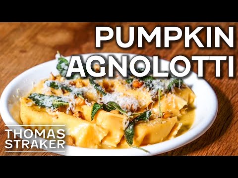 Roasted Pumpkin Agnolotti | Tasty Business