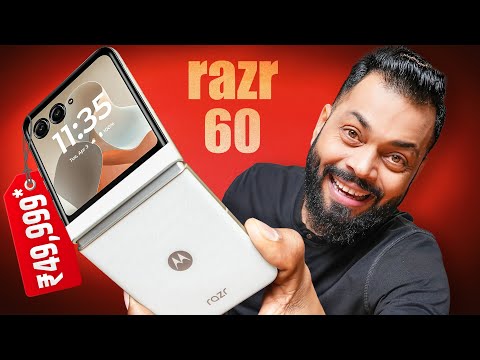 Motorola razr 60 Unboxing & Quick Review ⚡ The Best Flip Phone @ ₹49,999!