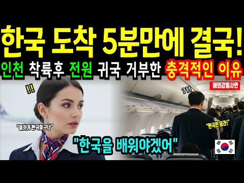 [해외감동사연] 이탈리아 미녀승무원, '폭설'에도 끄떡없는 한국에 전원 귀국 거부한 충격적인 이유