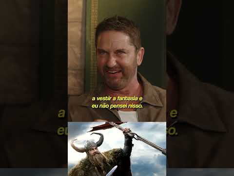 Gerard Butler conta como foi dar vida ao Stoico #cinema #comotreinaroseudragão #flowpodcast