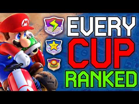 Ranking EVERY Grand Prix Cup In Mario Kart World!