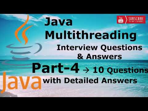#4 - Java Multithreading Interview Questions [MOST ASKED] 5-8 Years Experienced