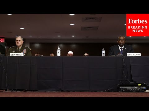 Senate Democrats And Republicans Question Milley, Austin Over Afghanistan Withdrawal - Part 1
