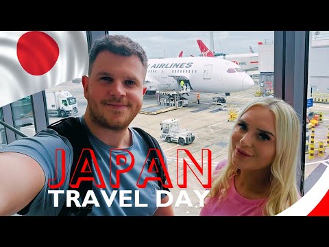 TOKYO TRAVEL DAY! Epic 14 Hour Flight With Japan Airlines | Our First Time In Japan! | Vlog