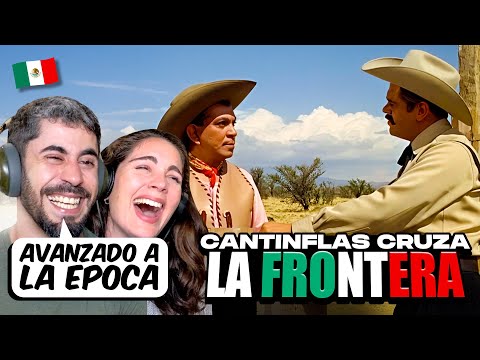🇪🇸 ESPAÑOLES REACCIONAN POR PRIMERA VEZ A CANTINFLAS 🇲🇽 😱 CRUZANDO LA FRONTERA DE EE. UU