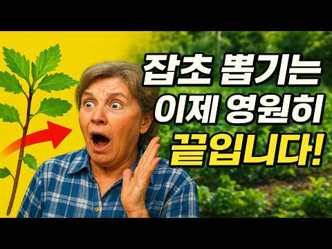 잡초 뽑기는 이제 영원히 끝입니다! 이 킬러 식물들이 그 어떤 제초제보다도 텃밭을 더 완벽하게 정리해 줍니다.