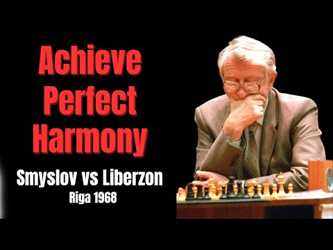 Queen Sacrifice for Harmony. Smyslov vs Liberzon