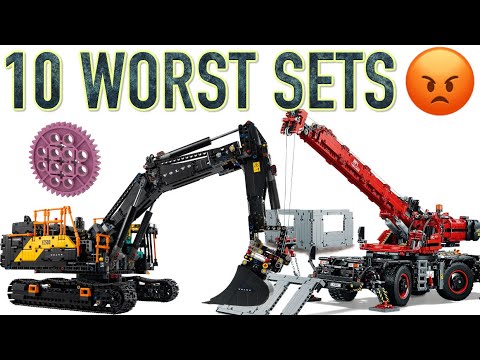 10 Most Disappointing LEGO Technic Sets