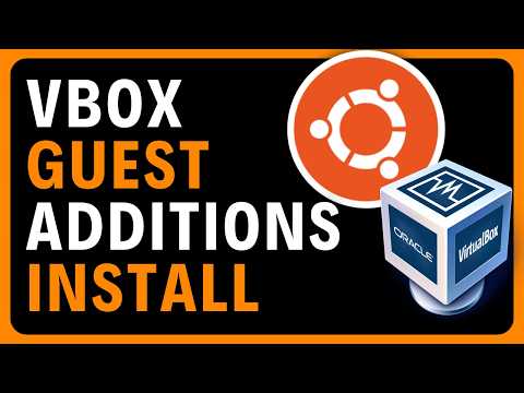 Install VirtualBox Guest Additions for Ubuntu Linux