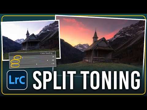 Create PERFECT COLORS with Lightrooms SPLIT TONING Tool!