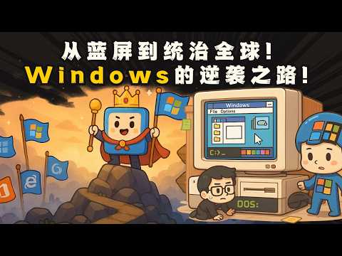 从蓝屏到统治全球！Windows 的逆袭之路！