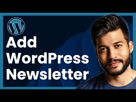How To Add Newsletter In WordPress (easy tutorial)