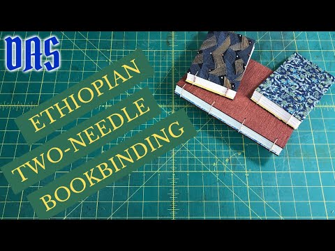 Ethiopian Two-Needle Binding // Adventures in Bookbinding