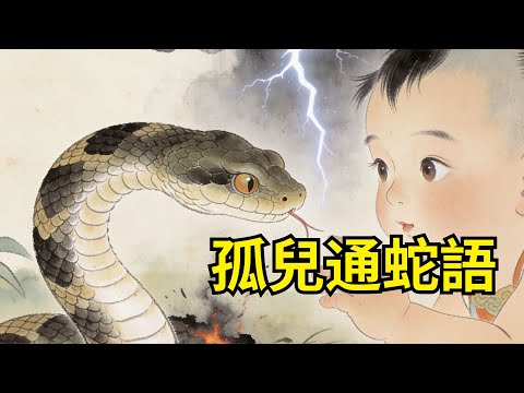 孤兒被雷劈中不死，反得蛇語神通！深入毒龍潭底，揭開百年前皇帝屠村真相：全村竟是守護龍脈的守陵人！#民間故事 #故事頻道 #感人故事 #情感