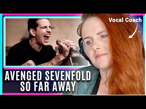 Avenged Sevenfold a7x - So Far Away | Vocal Coach Reacts & Analysis