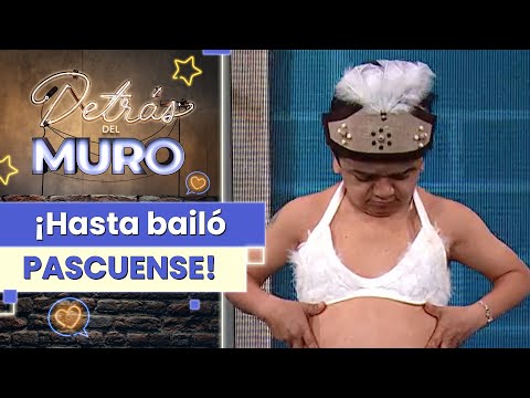 ¡Al ritmo del Sau Sau! 🗿 Miguelito MODELÓ disfraz del 18 de septiembre en reunión - Detrás Del Muro