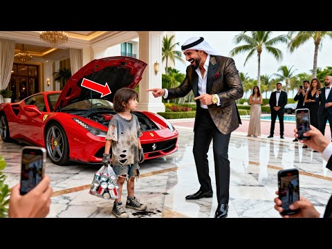 "FIX MY FERRARI AND IT'S YOURS," MOCKED THE BILLIONAIRE… UNTIL THE POOR GIRL DID THE IMPOSSIBLE...