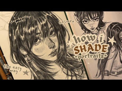 my shading process ☆ hatching technique I always use ˎˊ˗