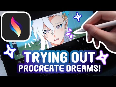 Animating in PROCREATE DREAMS!