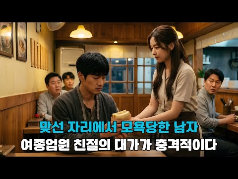 가난한 척 맞선을 본 회장, 모욕당하다… 남은 빵을 건넨 여종업원, 다음 날 5성급 레스토랑 체인을 예물로 받다