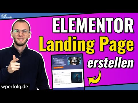 Elementor Landing Page erstellen (2025): Schritt für Schritt Tutorial (Inklusive Template Download)
